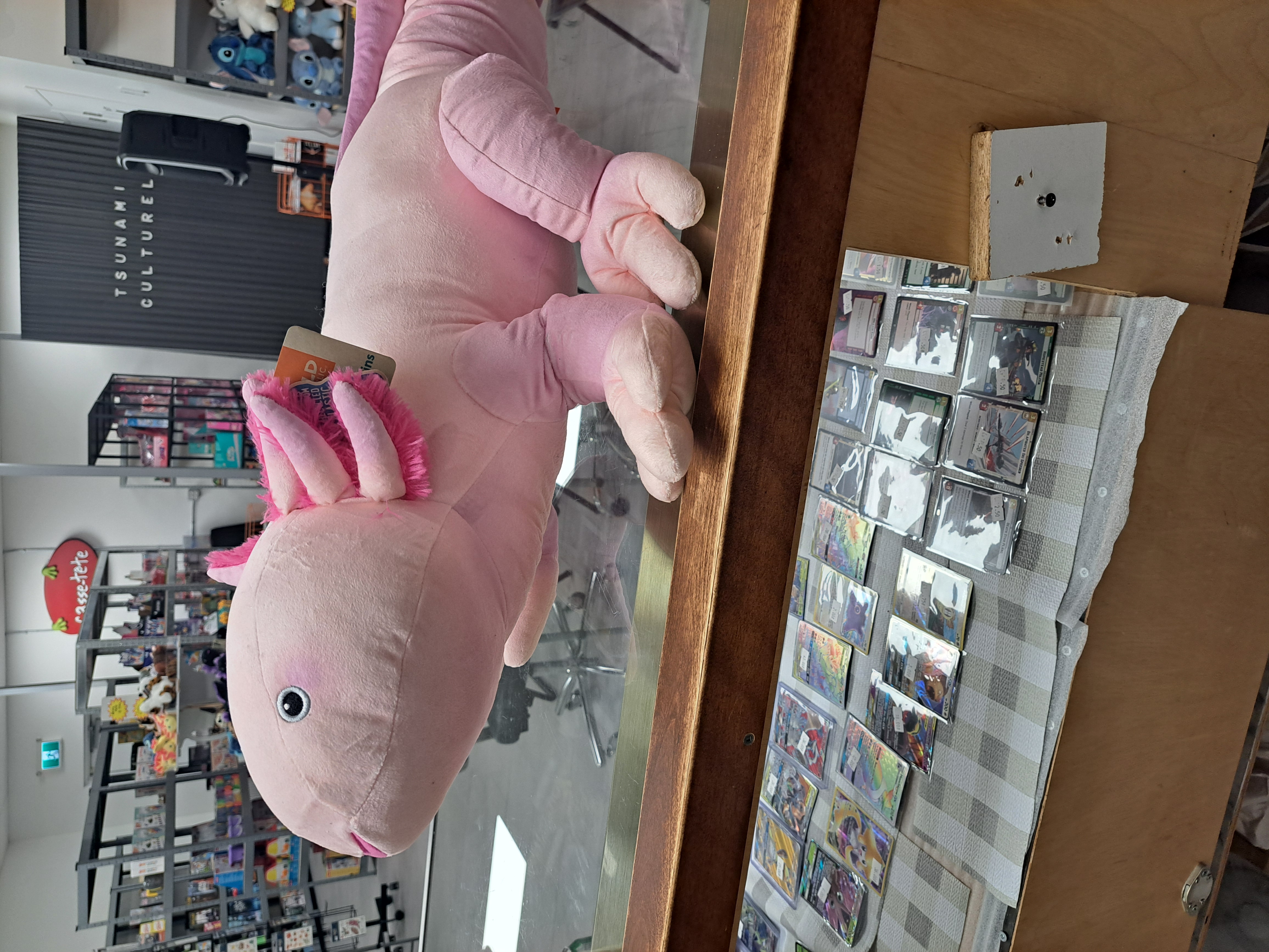 toutou géant Axolotl